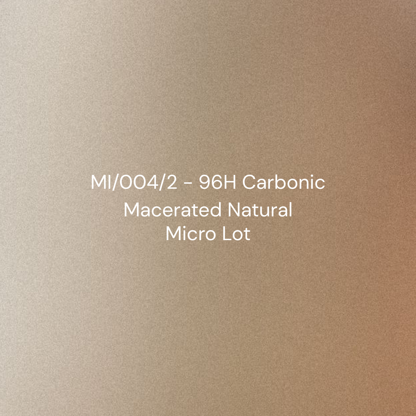 MI/004/2 - 96H CM Natural