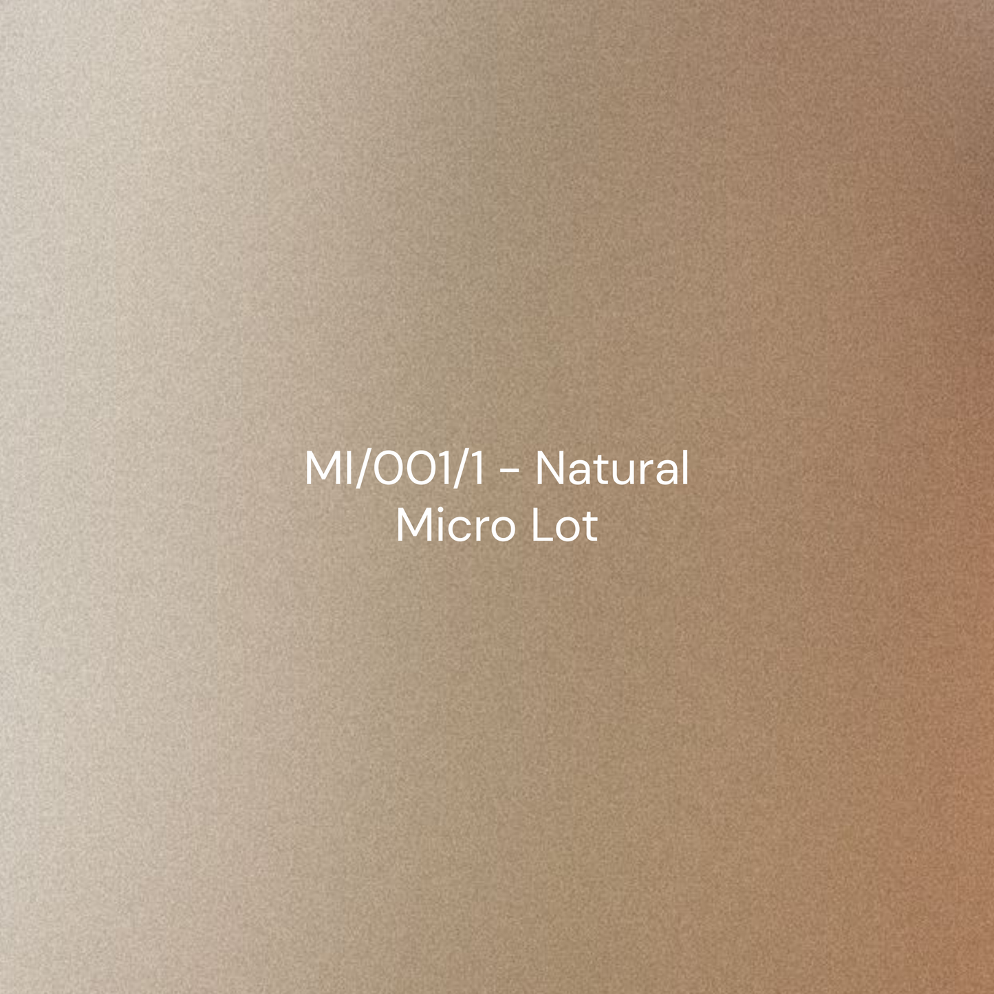 MI/001/1 - Natural