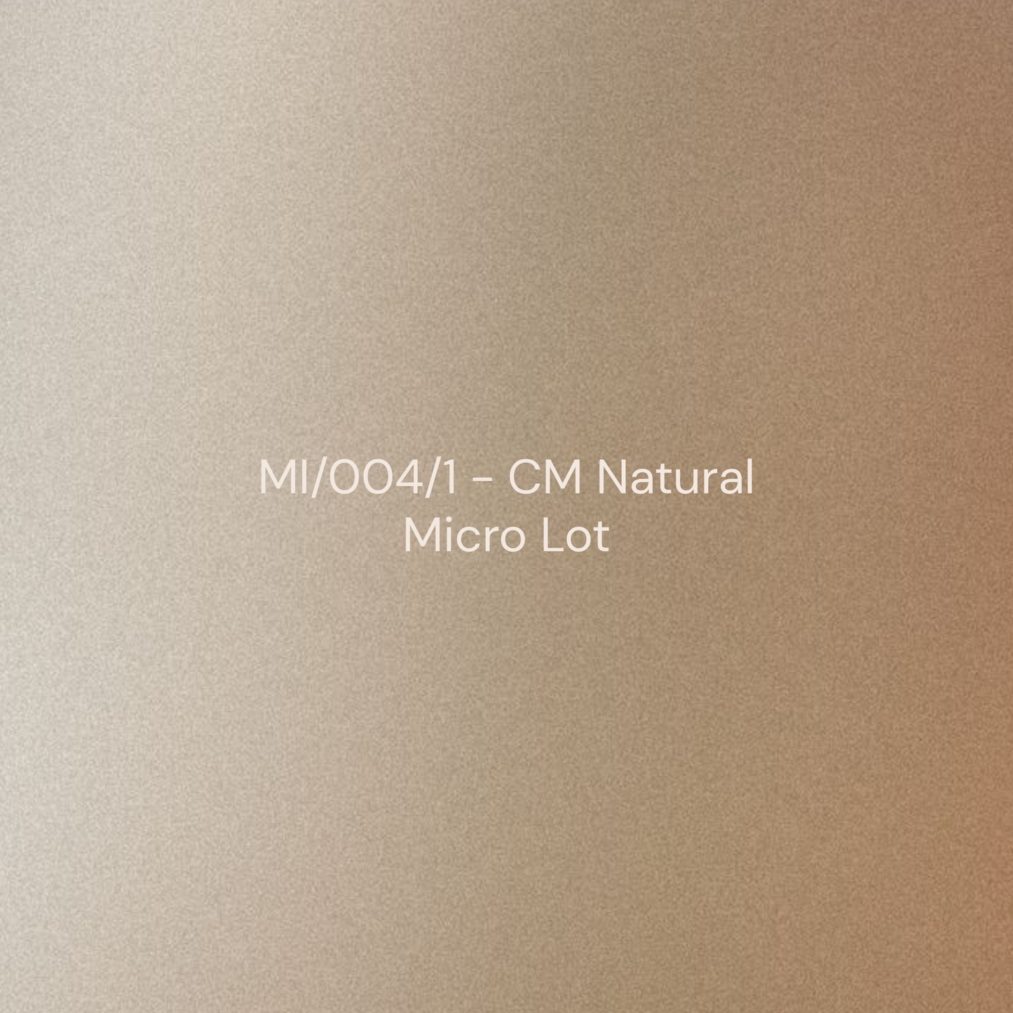 MI/004/1 - CM Natural